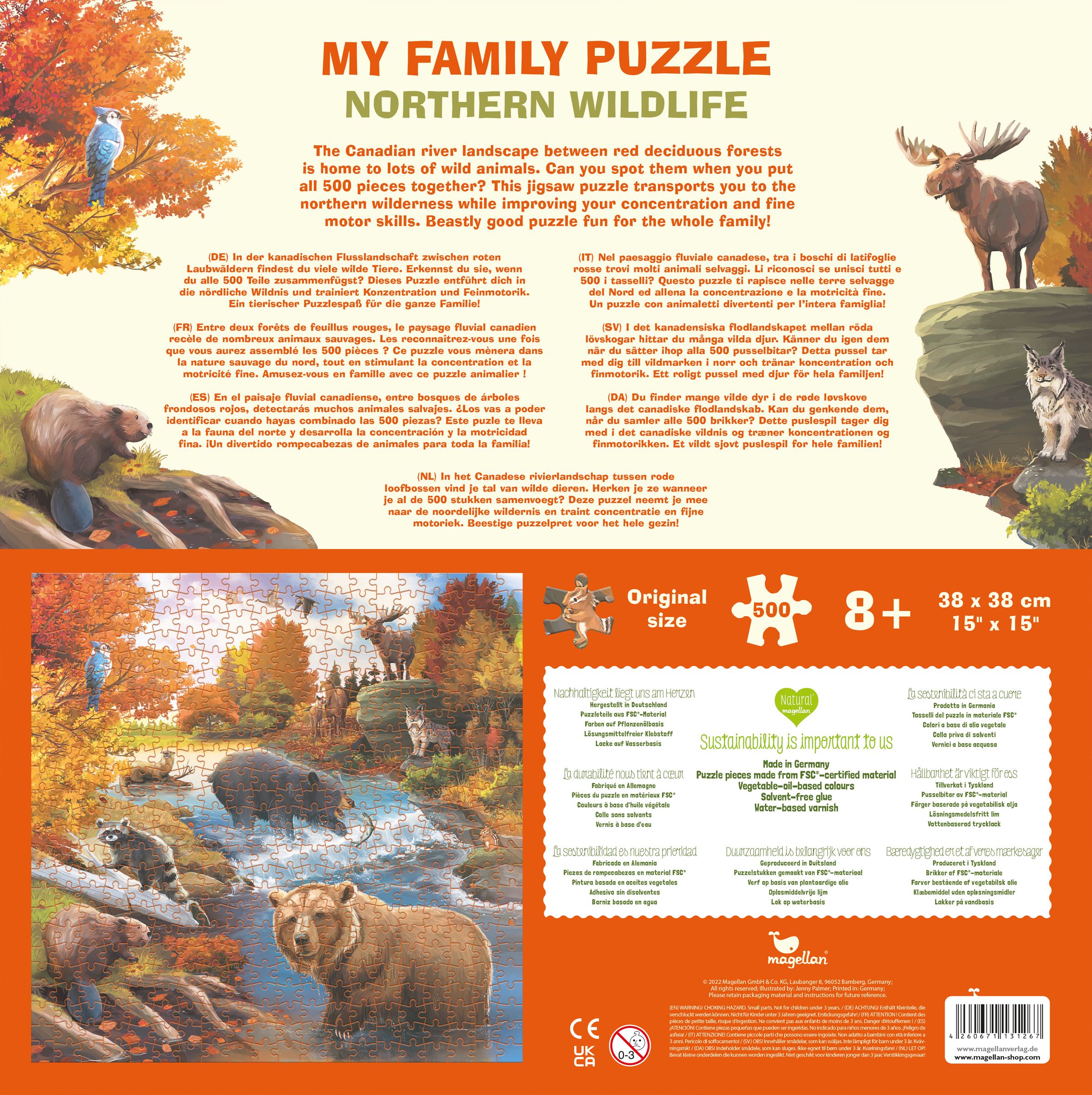 My Family Puzzle - Northern Wildlife