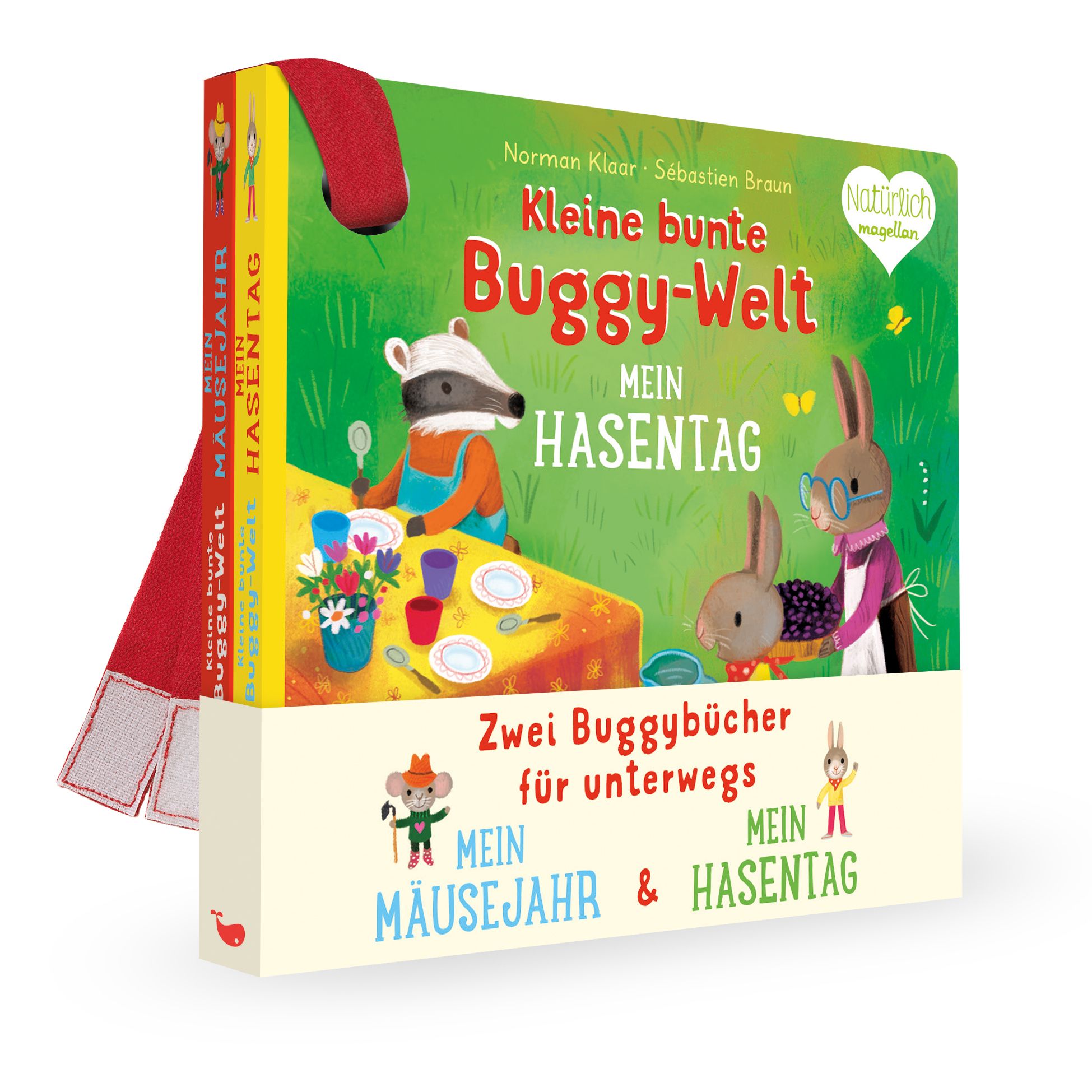 Kleine bunte Buggy-Welt - Mein Hasentag & Mein Mäusejahr