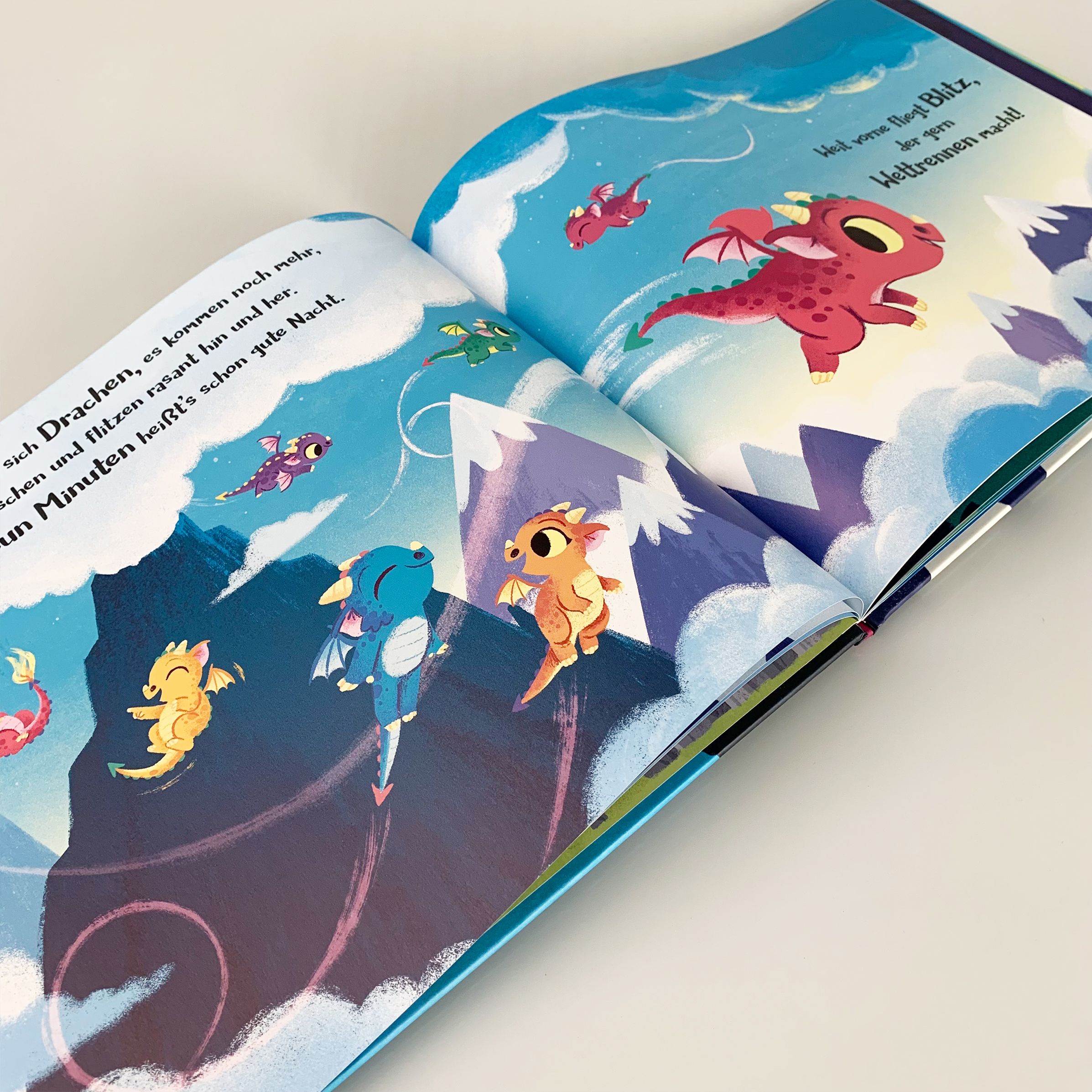 Nur noch zehn Minuten, kleiner Drache