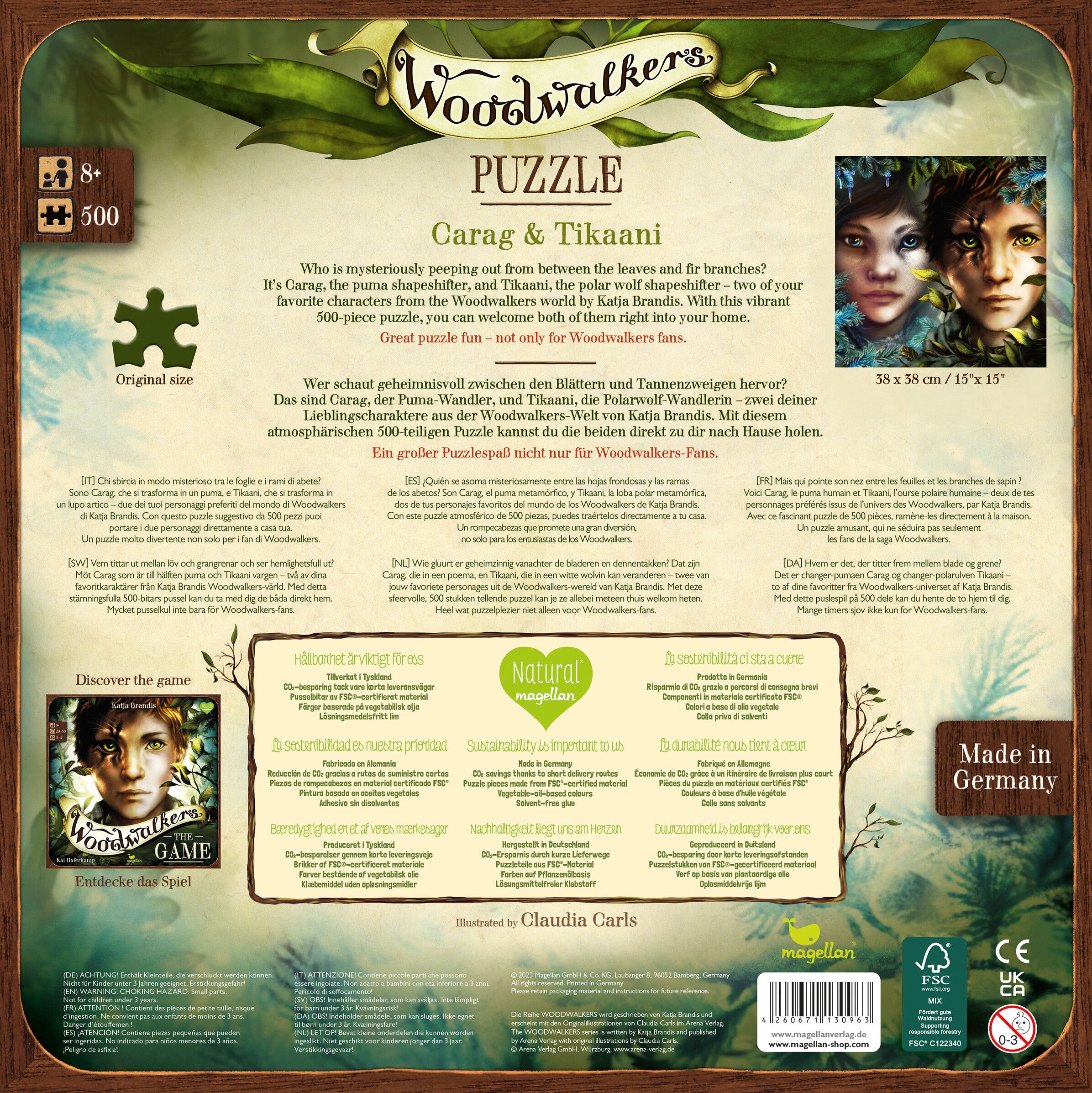 Woodwalkers - Puzzle - Carag & Tikaani