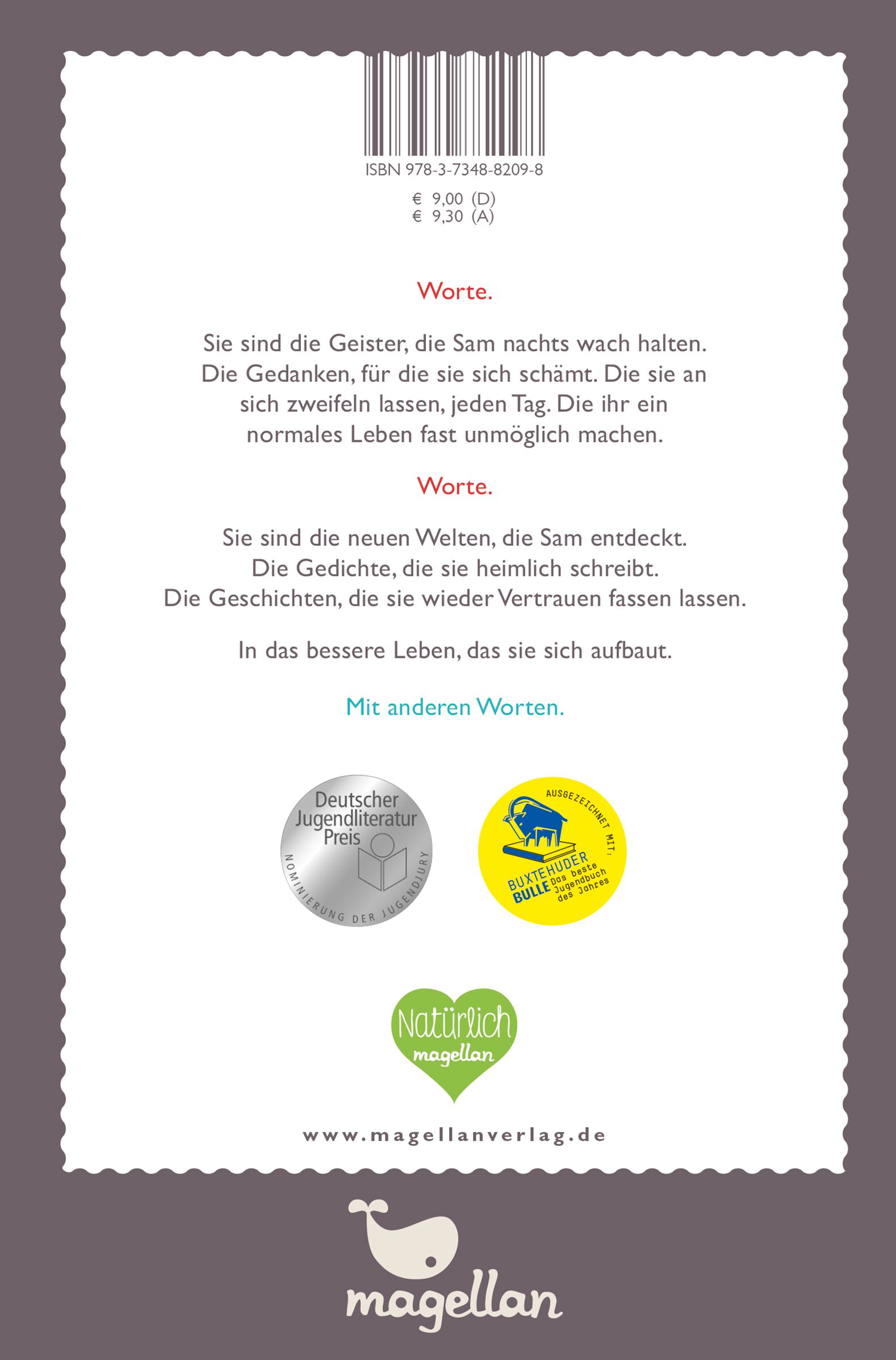 Mit anderen Worten: ich