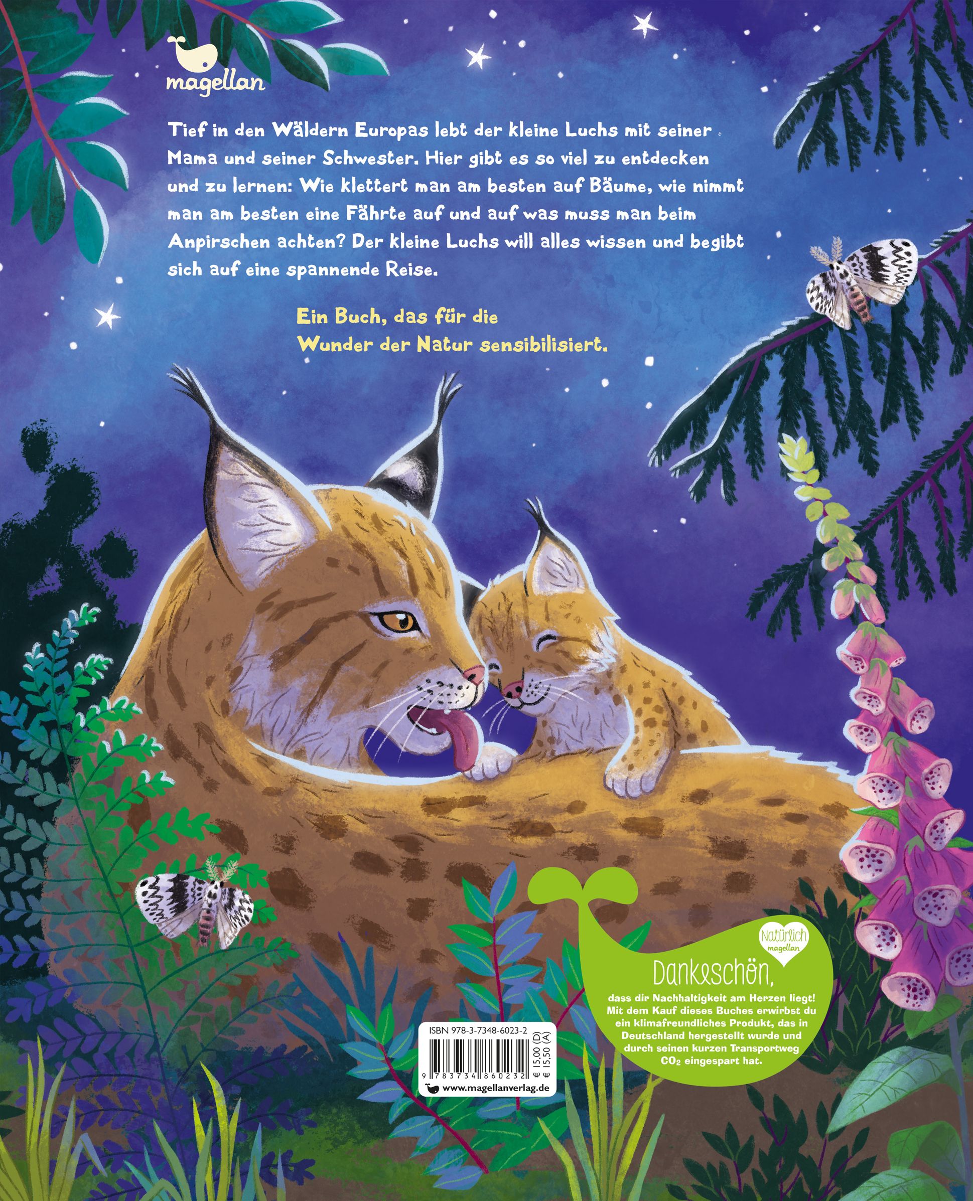Der kleine Luchs - Zu Hause in den Wäldern Europas