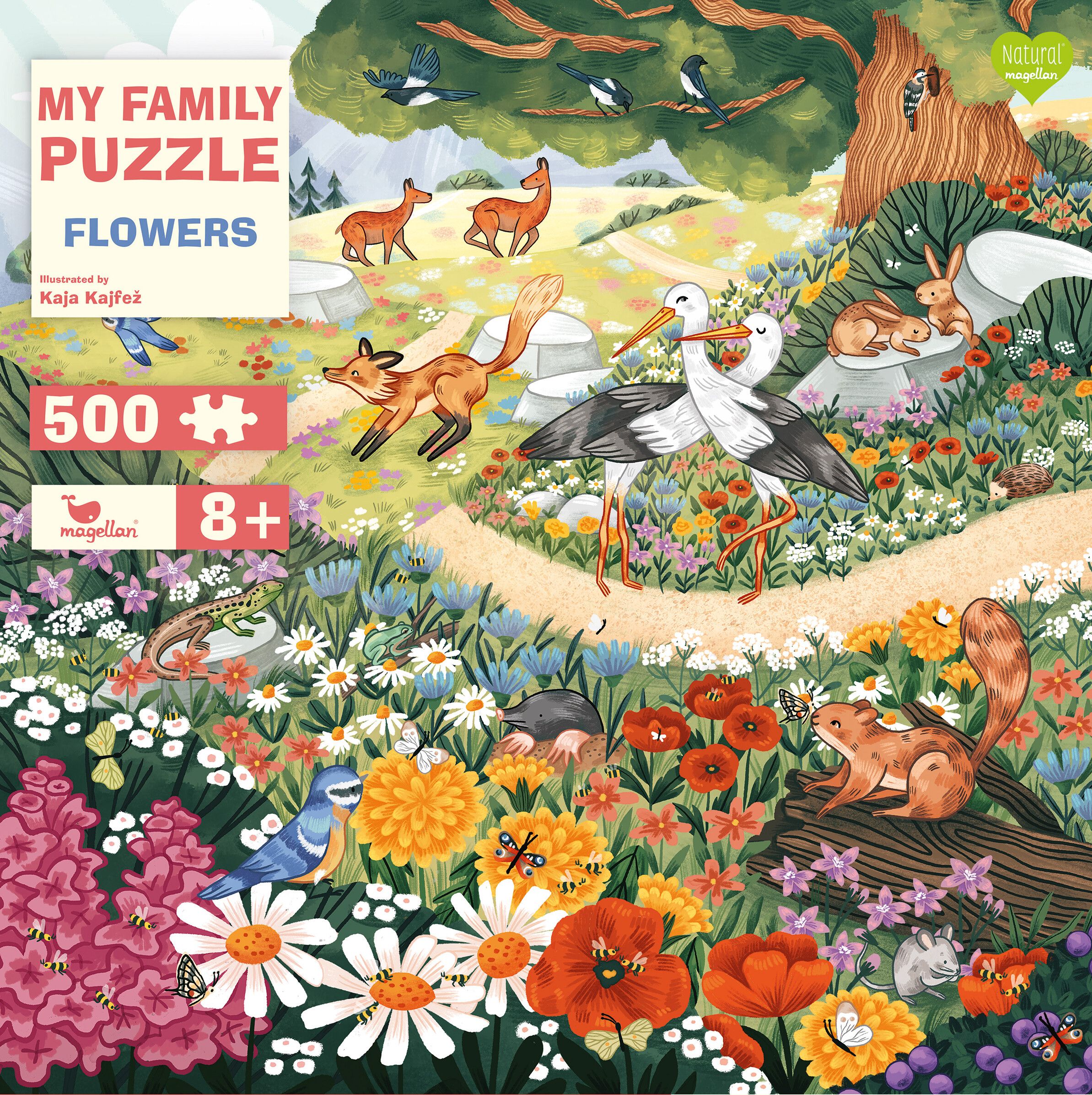 My Family Puzzle - Flowers