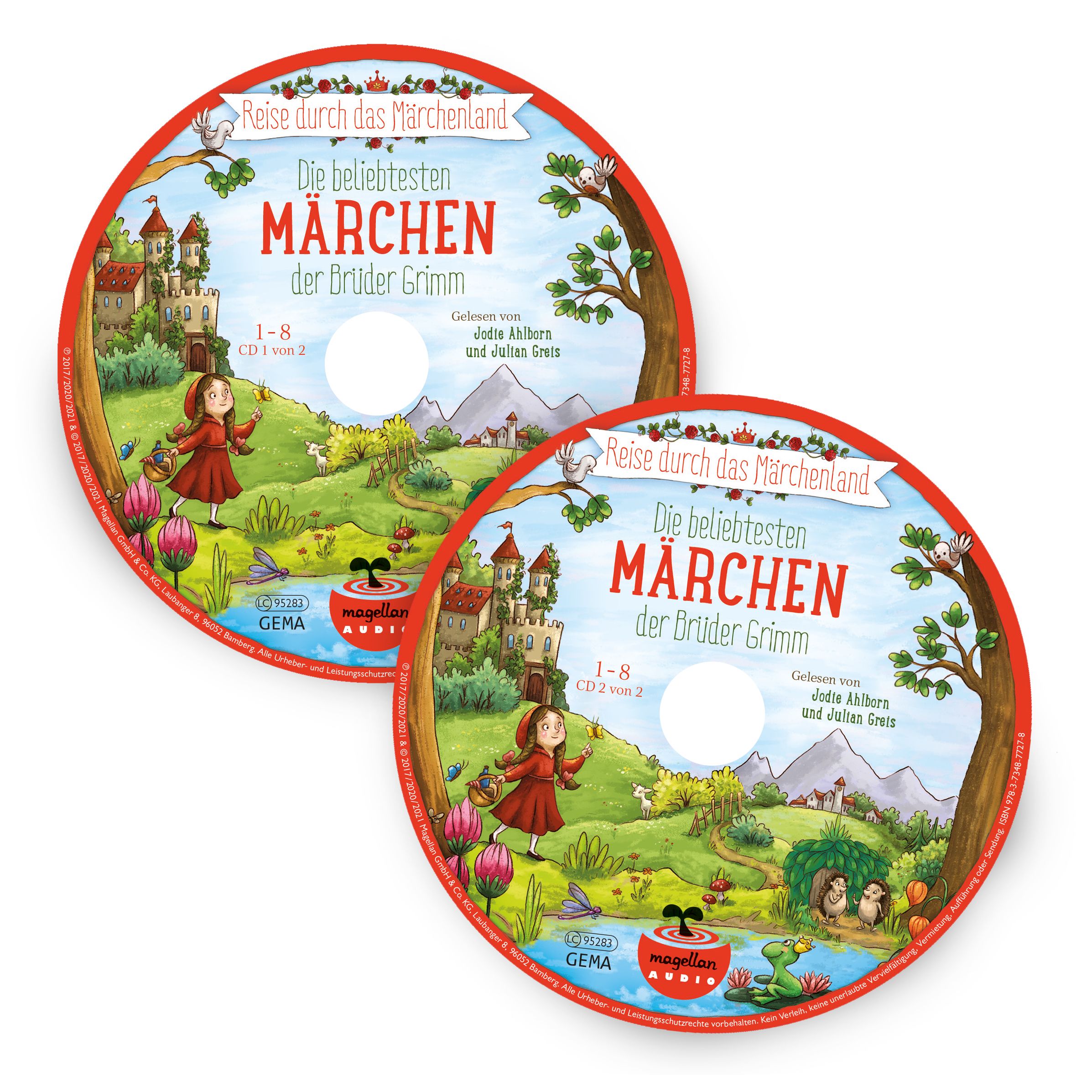 Reise durch das Märchenland - Die beliebtesten Märchen der Brüder Grimm (Audio-CD)