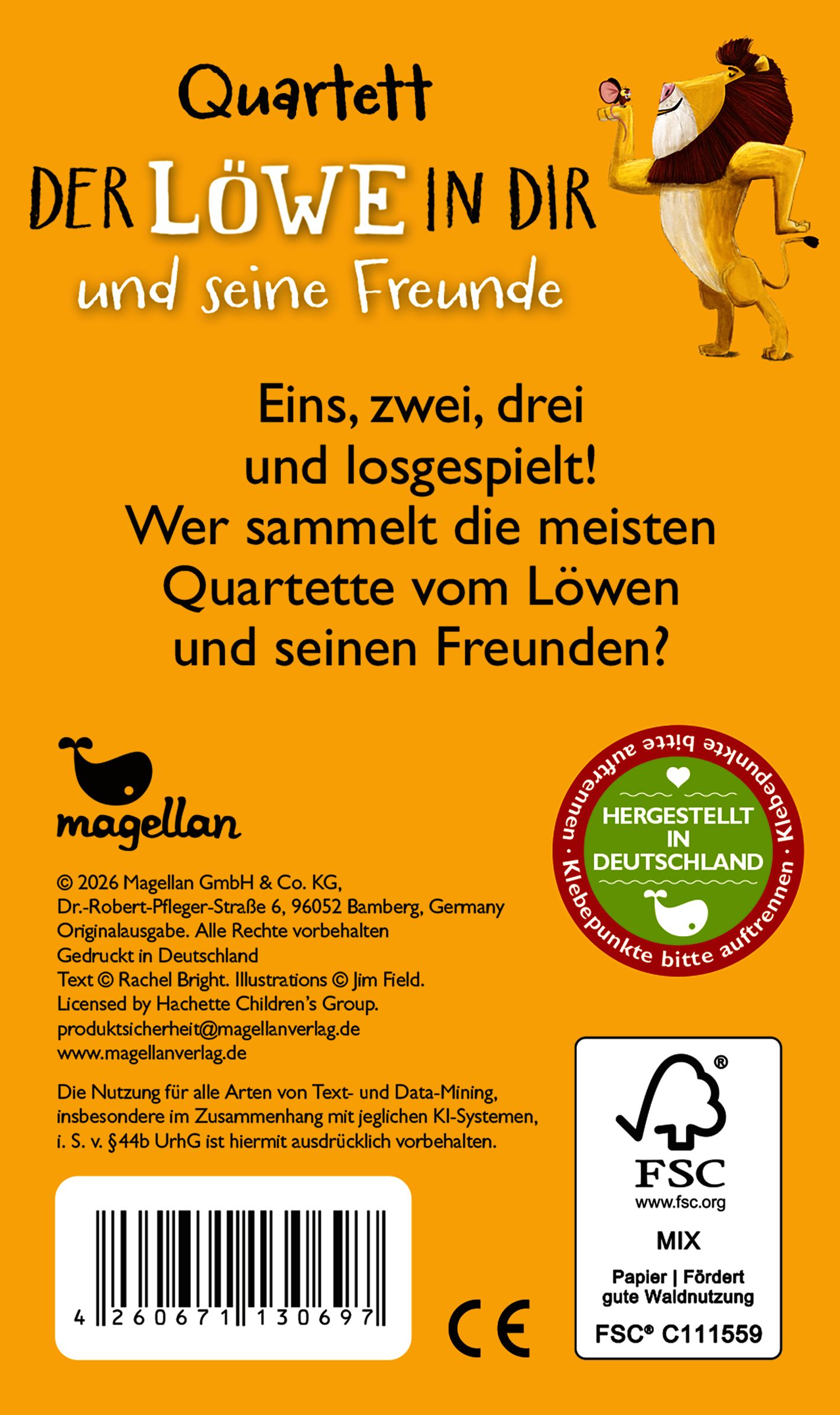 Quartett - Der Löwe in dir und seine Freunde