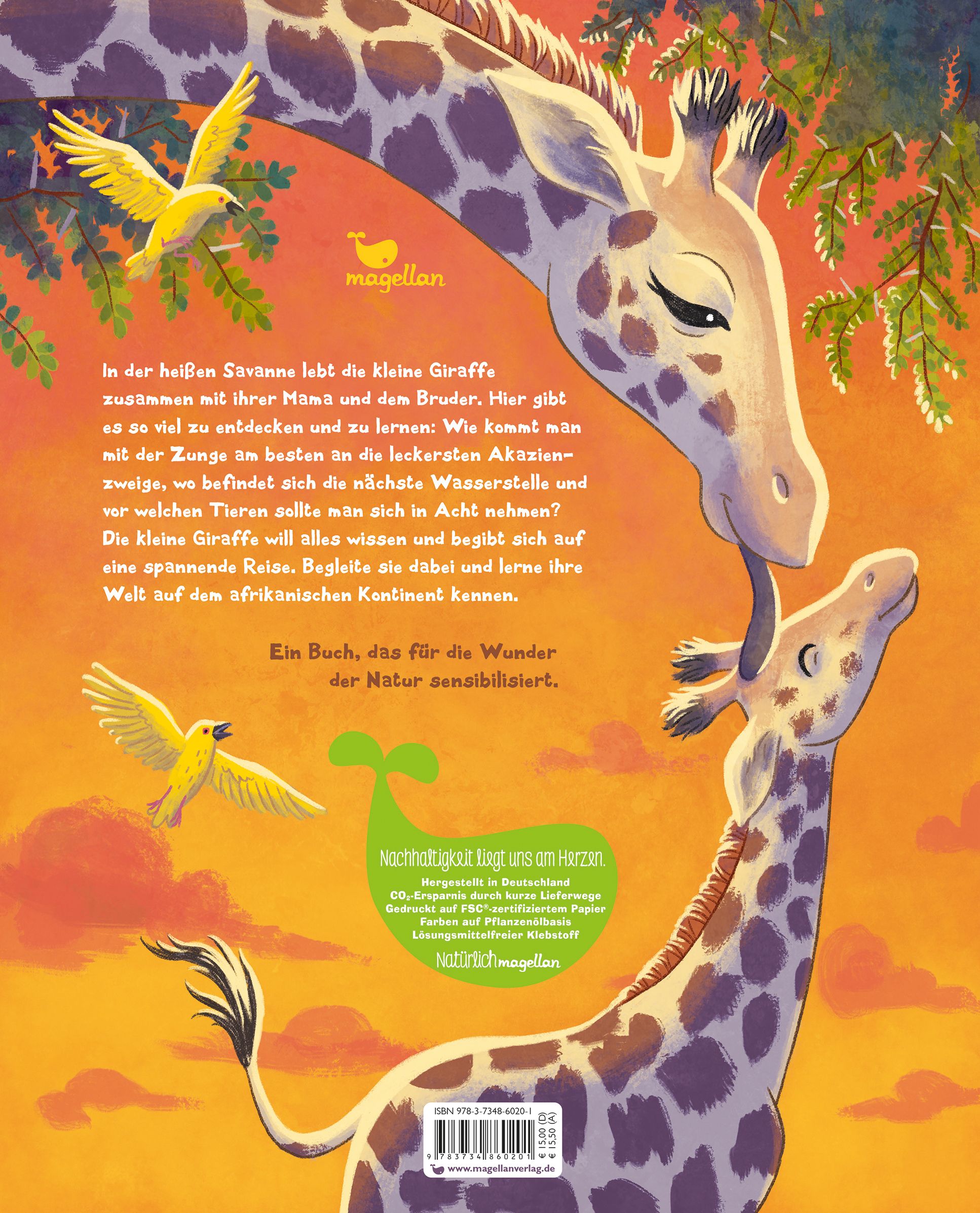Die kleine Giraffe - Zu Hause in der Savanne