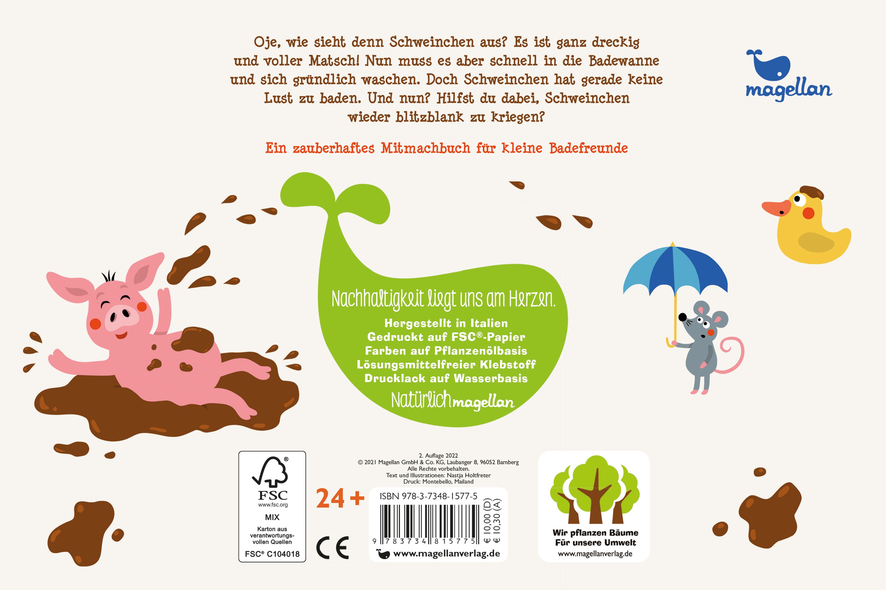 Wie bekommen wir das Schwein bloß in die Badewanne rein?