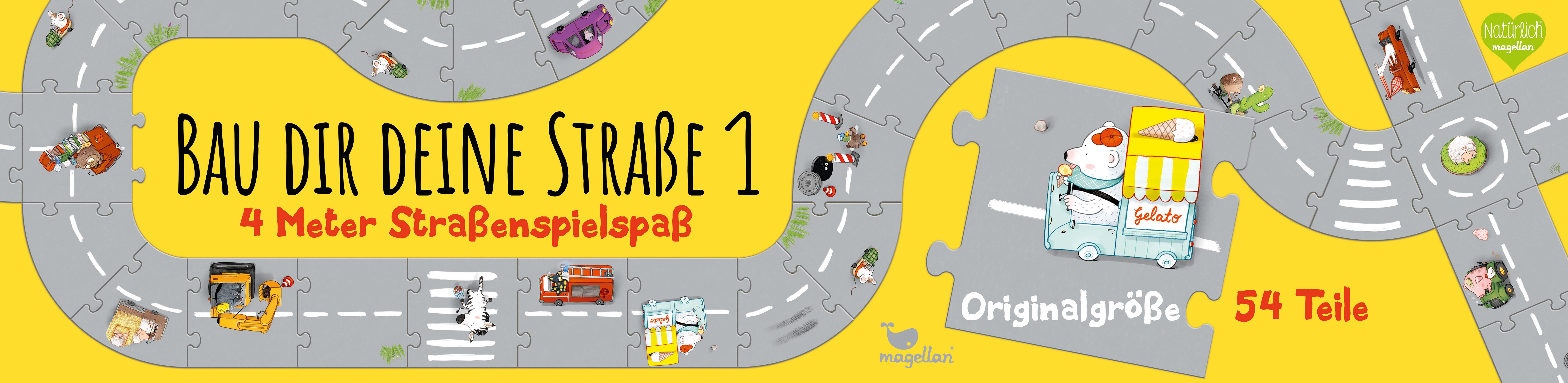 Bau dir deine Straße 1 - 4 Meter Straßenspielspaß