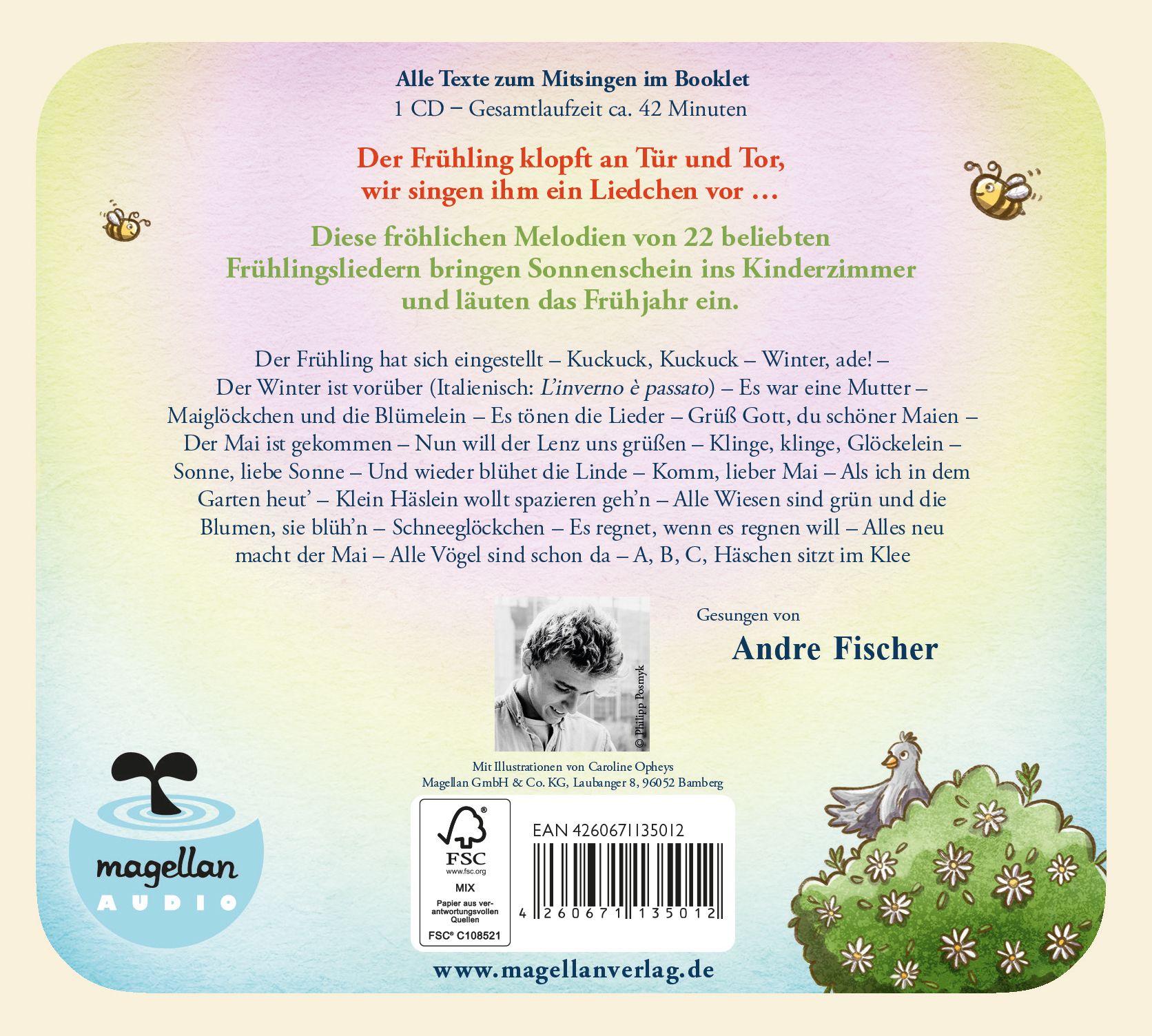 Öhrchen auf! Meine schönsten Frühlingslieder (Audio-CD)