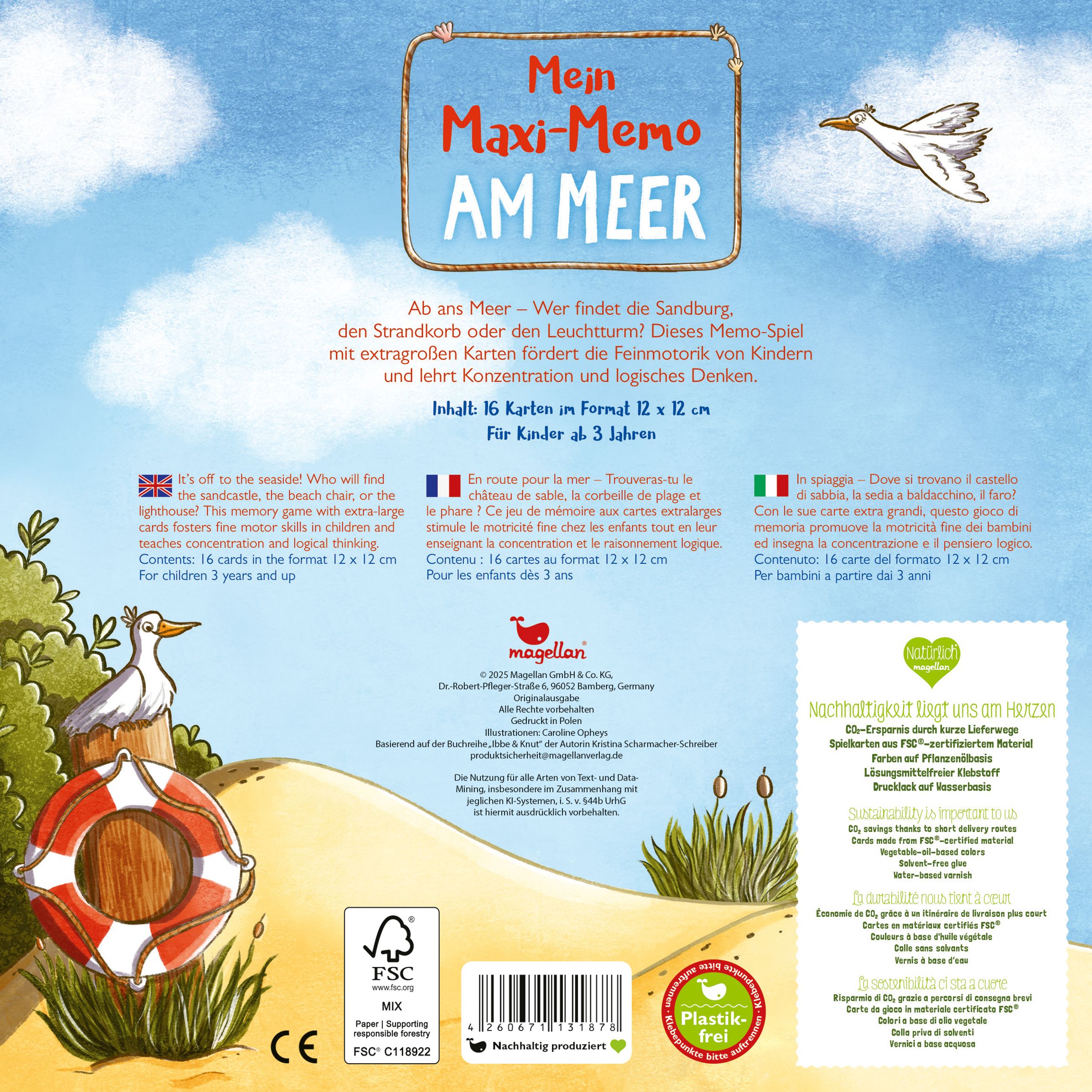 Mein Maxi-Memo - Am Meer