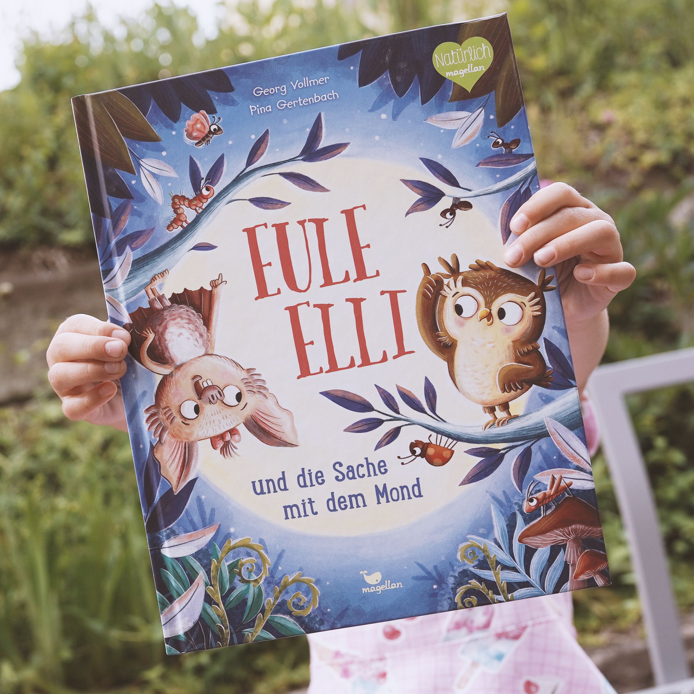 Eule Elli und die Sache mit dem Mond
