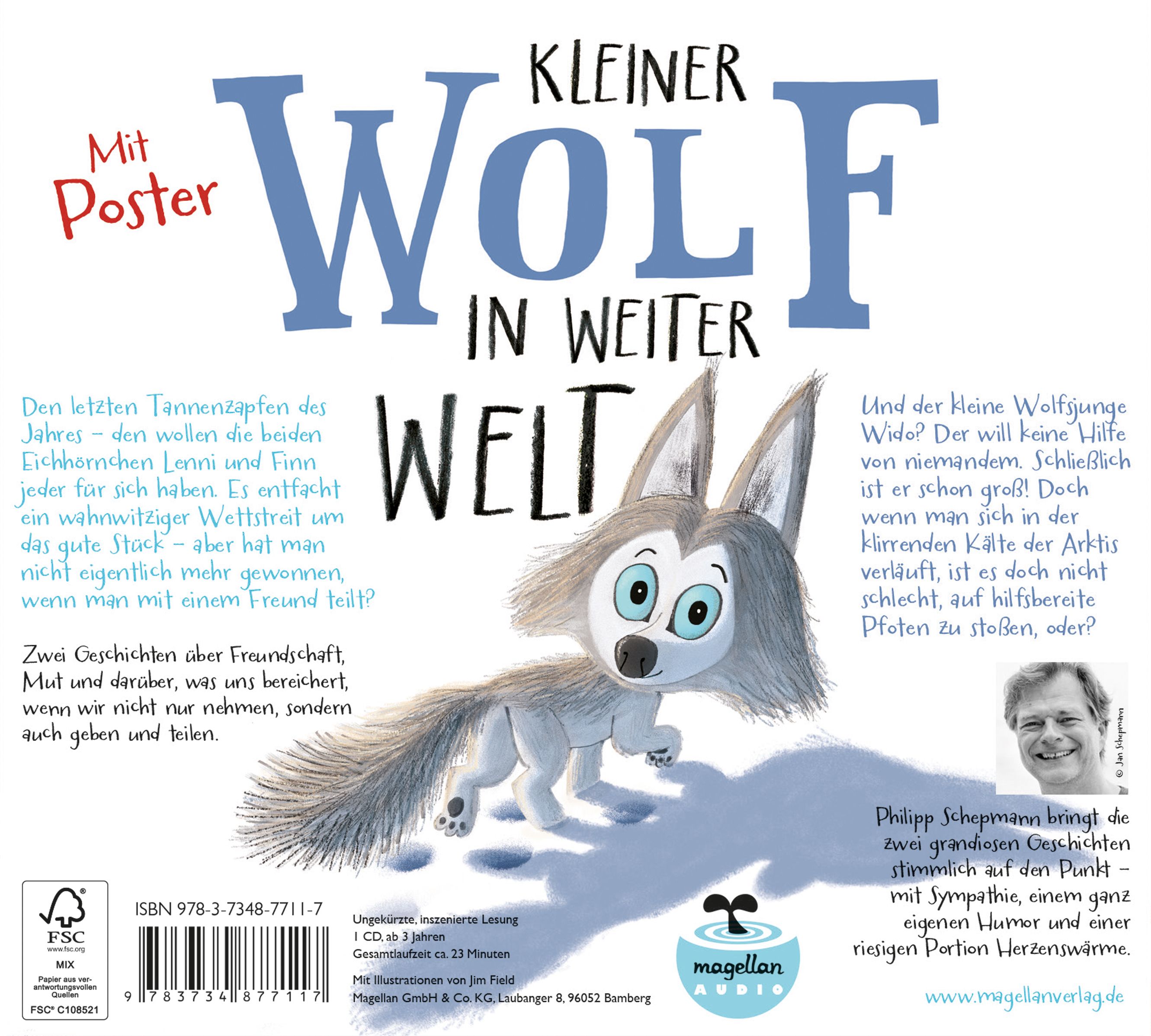 Die Streithörnchen / Kleiner Wolf in weiter Welt (Audio-CD)